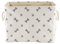 Bone Dry Pet Storage Collection Pfoten- und Knochen-Druck, mittelgroß, rechteckig, 40,6 x 25,4 x 30,5 cm, Grau