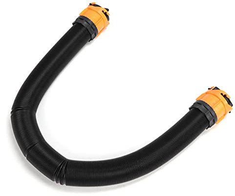 Tuyau d'égout, tuyau de vidange de vidage de 15 pieds de long, coude translucide durable pour les camping-cars