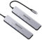[USB C Hub] 2-Pack GIGASTONE 7 in 1 Multiport Adapter für iPad, MacBook Pro Air mit 4K HDMI Splitter, PD 100W Thunderbolt, SD/microSD Kartenleser, Dongle für iPhone 15, chromebook, Surface, Laptops