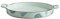 Plat de cuisson rond en céramique, 20cm, Passe au micro-ondes/four/lave-vaisselle/congélateur - Moule en porcelaine parfait pour la cuisson de tartes, de crème brûlée, de crème pâtissière (Type4)