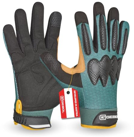 Gebol Cornus Schnittschutzhandschuhe, Gr. 7/S, Touchscreen, schnittfest | Für Werkstatt, Glas- & Metallhandhabung, zuverlässiger Schutz vor Klingen, feines Tastgefühl, flexibel & fingerfertig