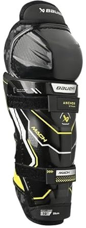 BAUER Eishockey Schienbeinschützer Supreme MACH Youth (Größe: 10.0)
