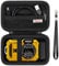 Supmay Harte Schutzhülle für Kodak PIXPRO WPZ2 Robuste wasserdichte stoßfeste staubdichte WiFi Digitalkamera, Reisetasche mit Netztasche passt USB-Kabel, SD-Karte, Batterie, Ladestecker, Schwarz