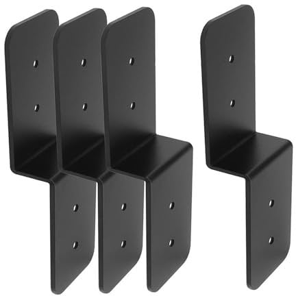 predolo Heavy Duty Metal Post Brackets for Pergola and Deck