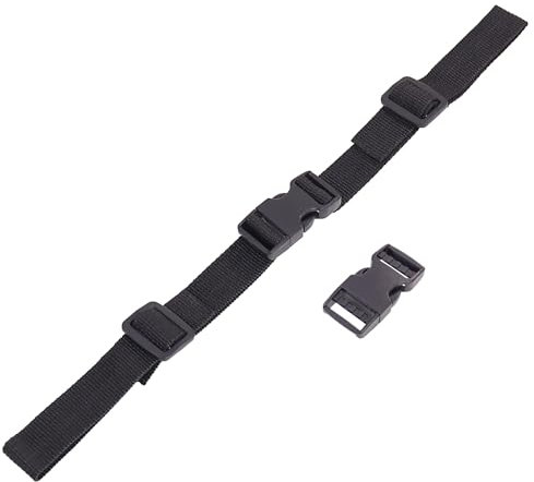 Bettli Adjustable Chest Strap Backpack with Quick Release Buckle for Kids Hiking and Jogging (Black)