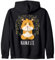 Meditation Namaste Yoga Meerschweinchen Kapuzenjacke