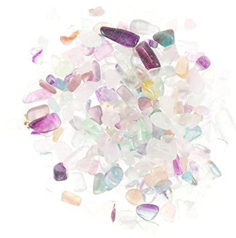 VOSAREA Gravier pour Aquarium Décorations De Paysage Pierres Remplissage De Vase Ornements Pierre 1 Paquet/200g (Forme, Couleur, Taille Aléatoires)