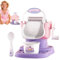 Machine à crème glacée – yaourtière crémeuse, machine à crème glacée maison | Résultats rapides manuels simples pour faire de la crème glacée, machine à crème glacée douce pour desserts fruits