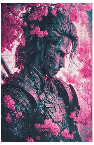 Ninja Jigsaw Puzzle for Adults 1000 Piece for Kids Age 12 Years Up Woodiness Puzzles Educational Game （78×53cm）