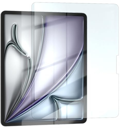 EAZY CASE - Displayschutzfolie kompatibel mit iPad Pro 13 (2025) Displayschutz Glas 13 Zoll Glasfolie 9H Härte 0,3mm dünne Tabletschutzfolie Tablet Schutzglas Folie Transparent Ultra Klar