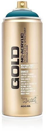 Montana Cans 285226 Spray Can Gold 400 ml Gld400-6270-Reef,MXG-G6270