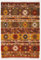 Kilim Carpets by Jalal Teppich Kilim Sivas 3 rot/mehrfarbig 100 X 160 cm