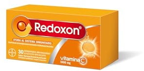 Redoxon Vitamina C 1000 mg Sabor Naranja 30 Comprimidos Efervescentes | También con D3; refuerza las defensas, mejora la absorción del hierro y aporta efecto antioxidante