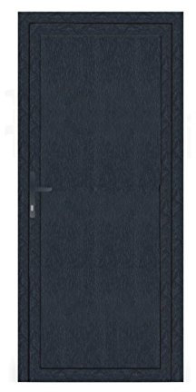 Nebeneingangstür - Komplettfüllung - anthrazit (RAL7016) - Innenöffnend - BxH: 1000 x 1800 mm - DIN Links
