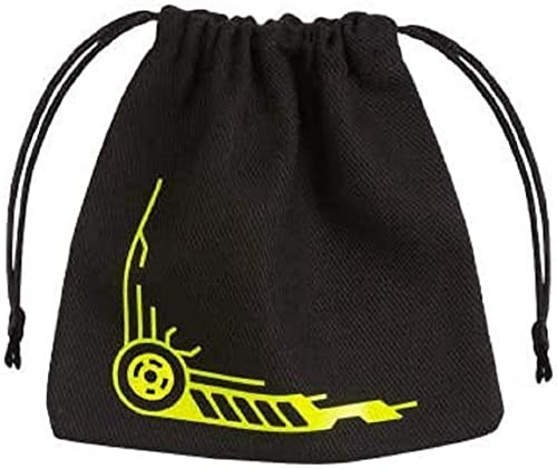 Q-Workshop BGA45 - Galactic Black & Yellow Dice Bag