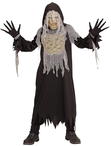 W WIDMANN MILANO Party Fashion - Kinderkostüm Mumie, Dämon, Zombie, Verkleidung für Halloween