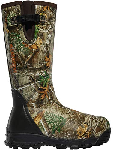LaCrosse Alphaburly Pro 18” 1000G Insulated Hunting Boots for Men - Waterproof Rubber and Neoprene with Quick-Dry Liner, Active Fit, and Burly Outsole, Realtree Edge 1000g - 10M