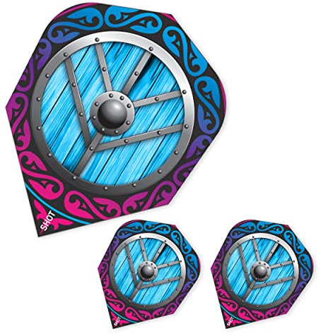 Shot flights viking shield maiden no6 shape