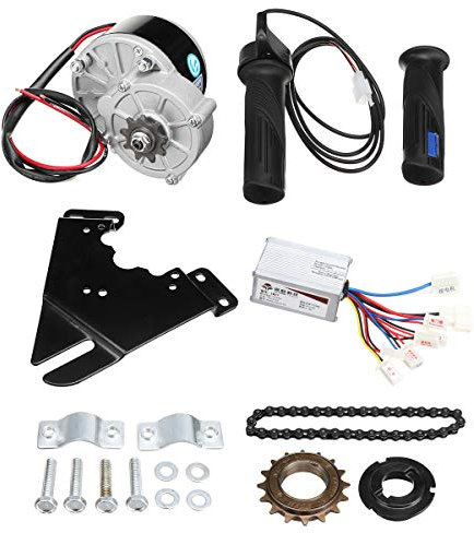 C-FUNN Elektrofahrrad-Umbau-Set, 24 V, 250 W, Roller-Controller-Set für normales Fahrrad (20-28 Zoll)