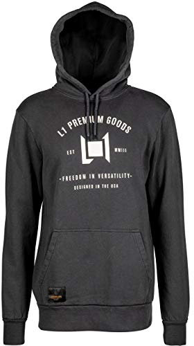Nitro Unisex Wordmark Pullover'20 Hoodie, Vintage Black, L EU