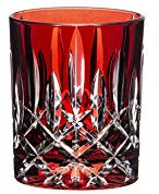 RIEDEL Laudon Tumbler, rotes Kristallglas, Einzelpackung, maschinell gefertigt