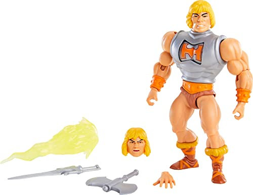 Masters of The Universe Origins Deluxe Actionfigur He-Man, 14 cm
