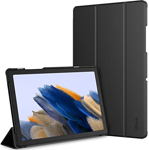 JETech Hülle für Samsung Galaxy Tab A8 10,5 Zoll 2021 (SM-X200/X205/X207), Dünne Leichte Stand Tablet Schutzhülle mit Auto Wachen/Schlafen (Schwarz)