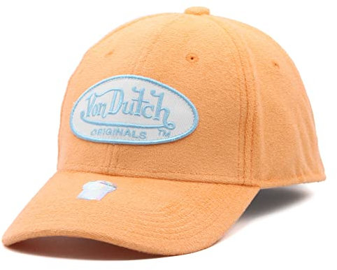Von Dutch DB Trosa Cap Basecap Baseballcap Curved Brim Snapback (One Size - orange)