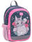 Belmil Kindergartenrucksack mit Brustgurt und Namensschild für 3-6 Jährige/Mädchen / 12 L/Krippenrucksack Kindergartentasche Kindertasche/Hase/blau, rosa (305-4/A Bunny)
