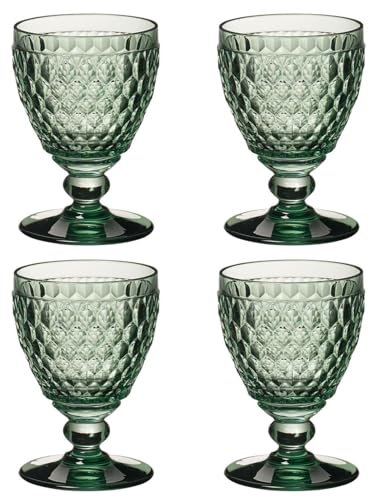 Villeroy & Boch Boston 4er Set Boston Coloured Weißweingläser grün 125ml