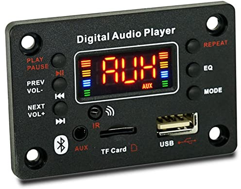 Energetic 1 Pcs Bluetooth Modul Auto Audio MP3 Decoder Bluetooth MP3 Decoder Power Amplifier Board Externe Mikrofon Funktion