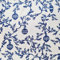 Stoff Meterware Weihnachten 0,5 m Texel blau weiß Ranken Kugeln Holland Weihnachtsstoff Weihnachtstoff wiederverwendbares Geschenkpapier nachhaltig