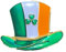 St Patrick's Day Decoration Celebration Irish Flag Pin Badge Brooch Gift Shamrock 3 Leaf Clover Hat (1)