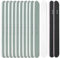 12pcs Nail File Buffer Shine Kit,10pcs 400/6000 Grit Nail Shiner Polishing Blocks 2pcs Emery Board Black Manicure Pedicure Tool 100/180 Grit for Natural Acrylic Nails Polisher Nail Buffering Files