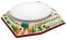 Habarri - Toyota Center Puzzle 3D - 3D Puzzle-Stadion - 3D Basketballstadion für Kinder und Erwachsene - Basketball Stadion Modell - Modellbau - 61 Elemente