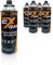 EXGAS, Gaskartusche, Gaskartuschen, Butan, MSF-1a Bajonett Ventil, 227g, Gaskocher, Campingkocher, Unkrautbrenner, Universaldruckgasdose, Camping, BBQ, Heimwerken, DIY (8 Kartuschen)