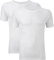 Style Lockers® Pack of 2 Mens Thermal Short Sleeve Base Layer Top - Adults Winter Ski Inner Vest Warm Underwear T-Shirts - Quick Dry Undershirt for Outdoor Sports Running (White, X-Large)