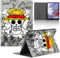 Custodia Cover per Lenovo Tab P12 12,7 12,7'' Anime Gear 5 Squelette Tablet con Supporto Protettiva Multi-Angoli Regolabile Soft Sottile Antiurto Holder Flip in pelle PU