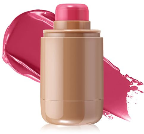 Boobeen Pocket Cream Blush Stick für Wangen Multi Stick für Lippen und Wangen Lippenstift und Wangen Make-up für ältere Frauen