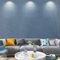 Beswitory Dark Blue Wallpaper Plain Dark Blue Textured Geometric Vertical Stripe Textured Wallpaper Modern Minimalist Design for Adults Boys Bedroom Living Room Hallway and Stairs