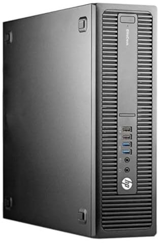 HP 800 G3 SFF PC Computer Desktop, Windows 11 Pro + Office 2021, Intel Core i7-6700 Ram 32GB DDR4 820GB (con 1x512GB SSD + 320GB HDD) Display Port (Ricondizionato) + WIFI USB IN OMAGGIO smarenew
