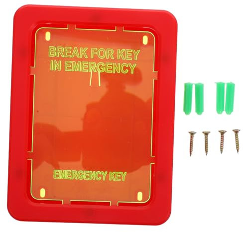 ORFOFE Feuerlöscher-Schrank, Wandmontage, Feuer-schlüsselschrank, Notfall-schlüssel- Für Zuhause Und Büro, Multifunktionaler Organizer Für Schlüssel