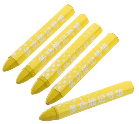 Schnelle Reifenreparatur 5 Stück Reifenmarkierungsstifte Gelbe Stifte Einfach Zu Verwenden Für Fahrzeugreifen