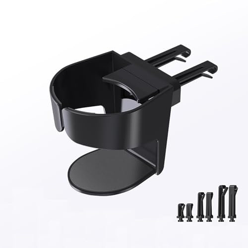 2 Pièces Porte Gobelet Voiture, pour Audi A4 B6 Avant Wagon 8E5 2001-2006 Réglable Véhicule Porte Gobelet café Porte-Boisson Accessoire Stockage Voiture