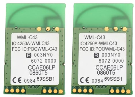 Create idea Bluetooth-Modul, Spielkonsole, Bluetooth-Modul, WML-C43, kompatibel mit Nintendo Wii, 2 Stück