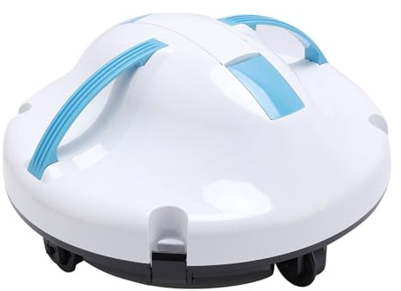 Sxhlseller Automatisch -kordlessem Poolreinerer Roboter mit 120 Minuten Laufzeit, Unterwasser -Vakuum für Schwimmbadböden, 100㎡ Abdeckung, Wiederaufladbare Batterie, Starkes Saugsystem (EU-Stecker)