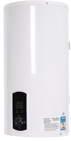 Warmwasserboiler 80 Liter, Warmwasserspeicher Boiler Mit Handbrause, Wasserboiler Für Badezimmer Friseursalons Smart Boiler, 2000w, Einstellbare Temperatur 77-167°F