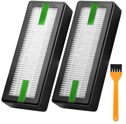 Luftfilterkartusche für Bambu Lab P2S / P2SC / X2D Drucker, 2er-Pack verbesserte H13 HEPA- und Aktivkohlefiltration mit Reinigungsbürste, einfacher Austausch – 3D-Drucker-Zubehör