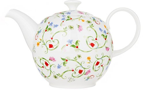 Teekanne TeaLogic Fleurette 1.0L - Fine Bone China