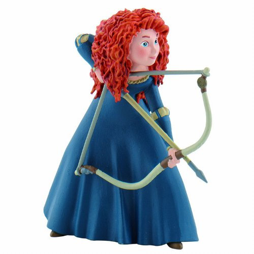 Bullyland 12827 - Spielfigur, Walt Disney Merida schleichend, ca. 8,5 cm